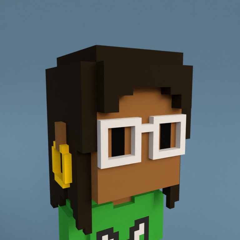 Meebit #9040 — Portrait