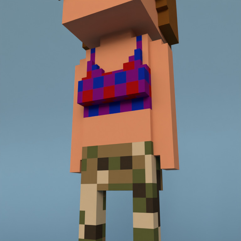 Meebit #9046 — Outfit