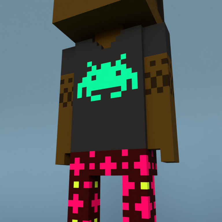 Meebit #9047 — Outfit