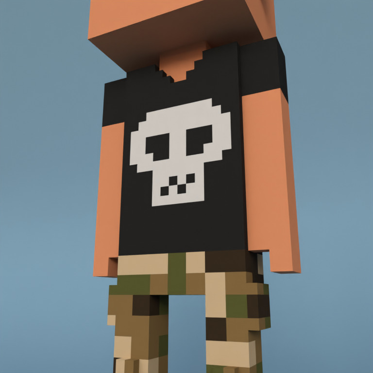Meebit #9049 — Outfit
