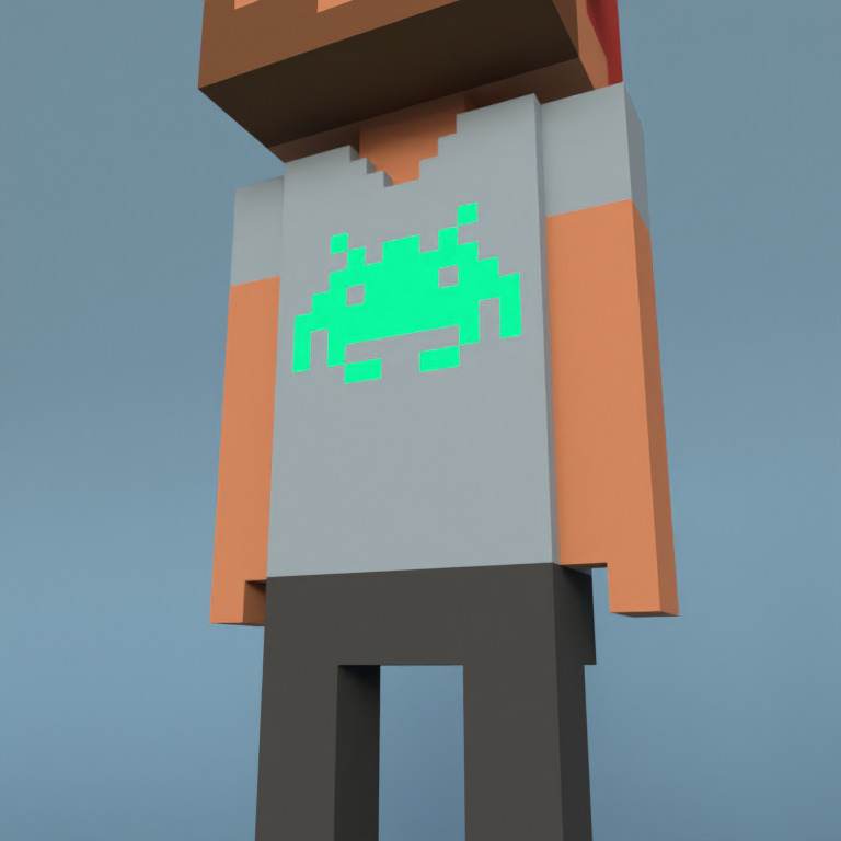 Meebit #9051 — Outfit