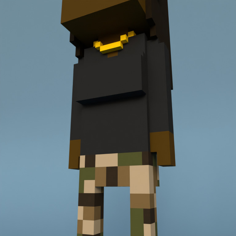 Meebit #9053 — Outfit
