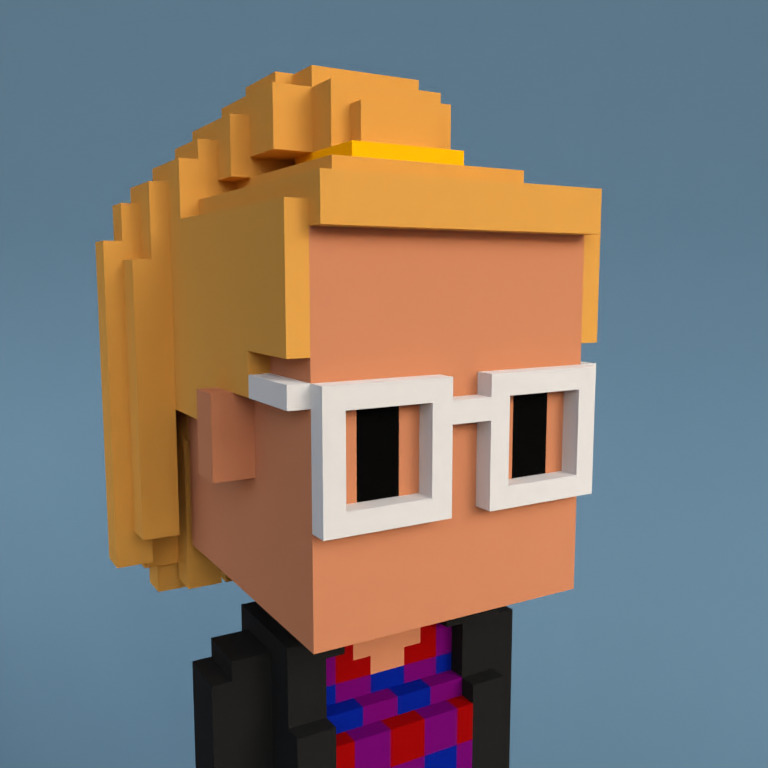 Meebit #9054 — Portrait