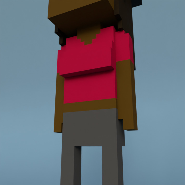 Meebit #9057 — Outfit
