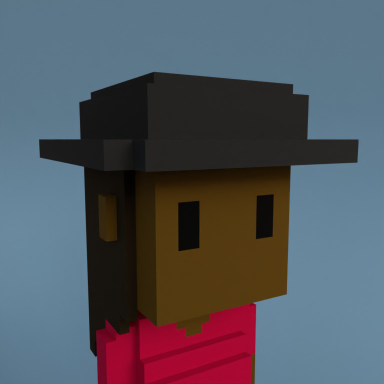 Meebit #9057 — Portrait