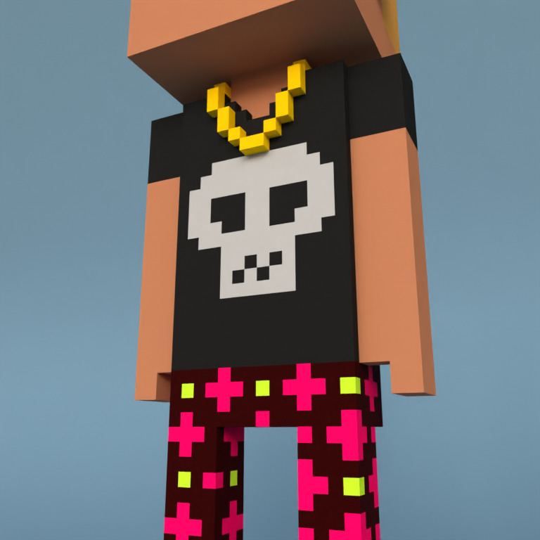 Meebit #9058 — Outfit