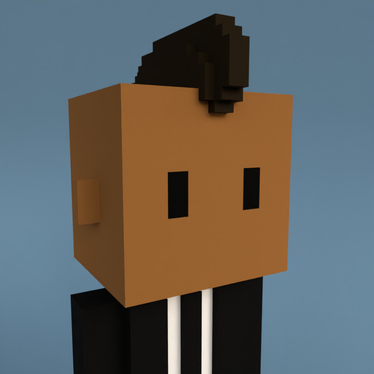Meebit #9061 — Portrait