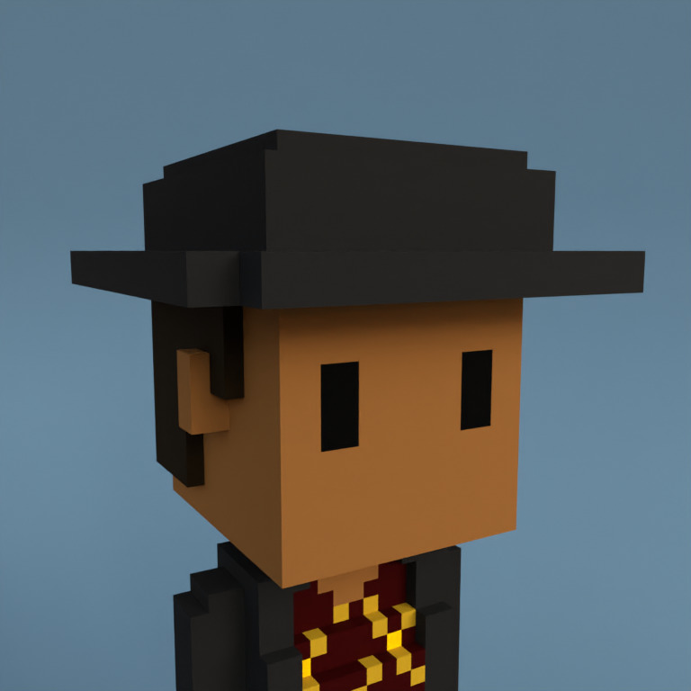 Meebit #9063 — Portrait