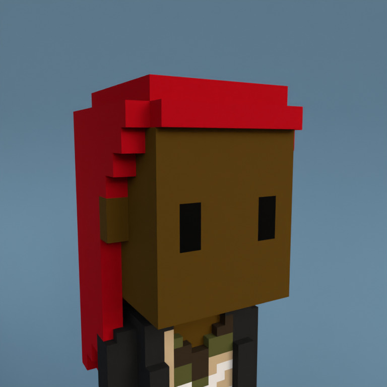 Meebit #9065 — Portrait