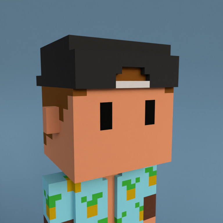 Meebit #9067 — Portrait