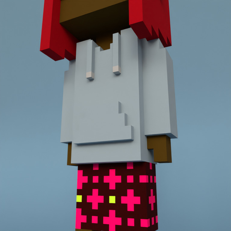 Meebit #9068 — Outfit