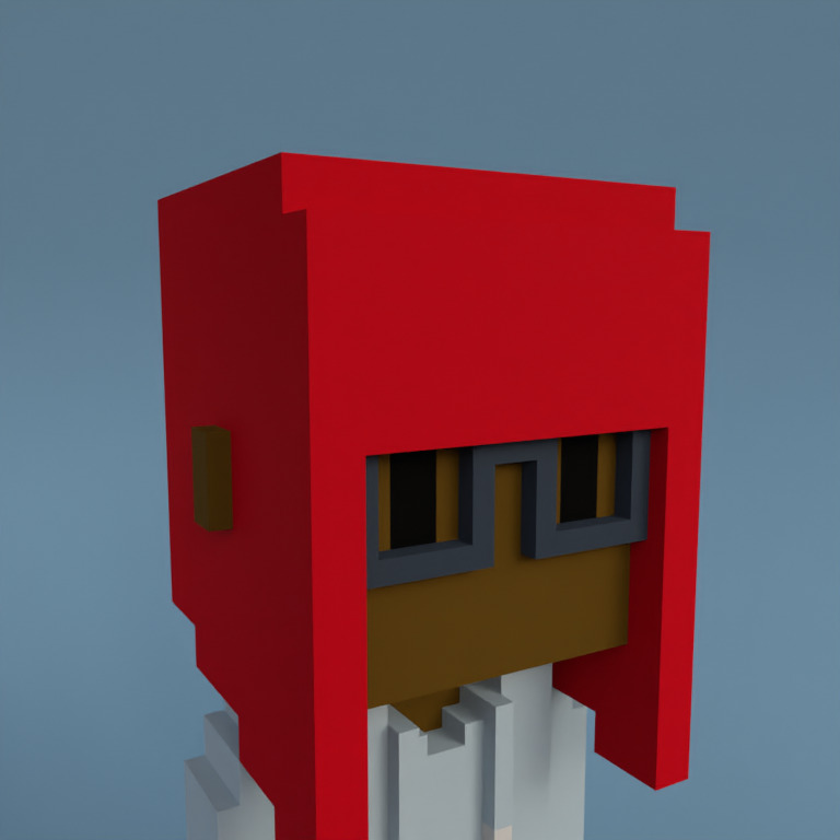 Meebit #9068 — Portrait