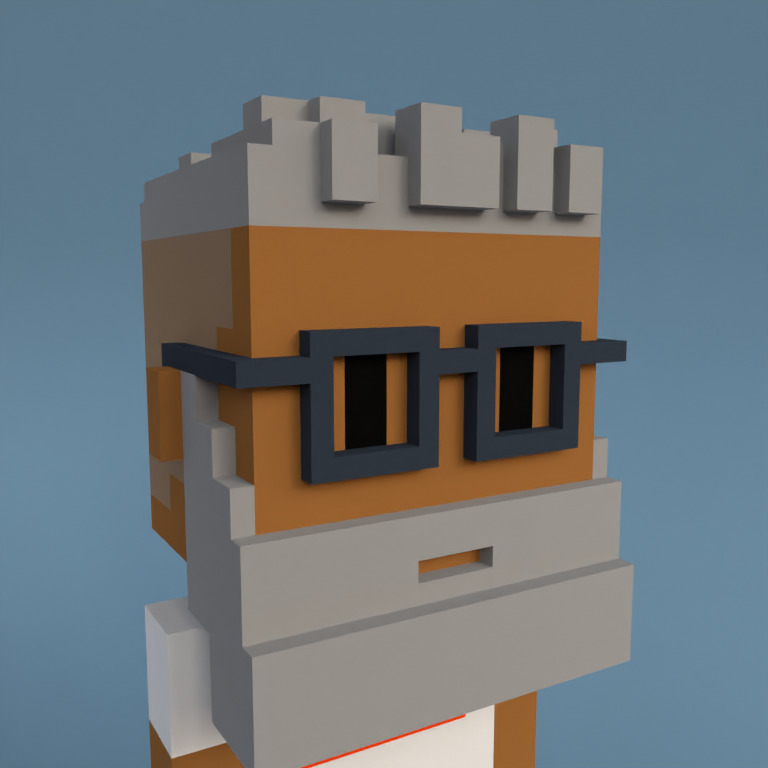 Meebit #9069 — Portrait