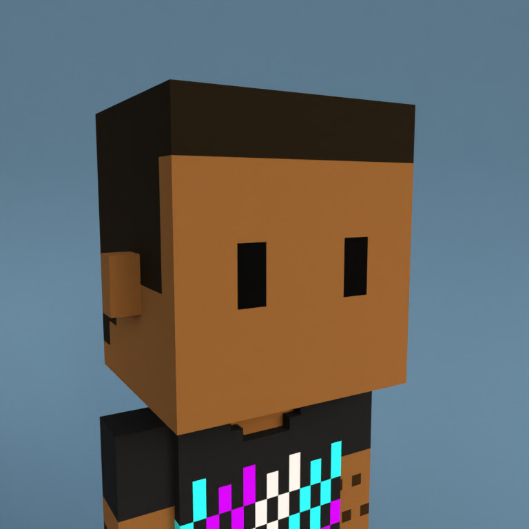 Meebit #9070 — Portrait