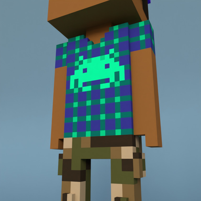 Meebit #9072 — Outfit