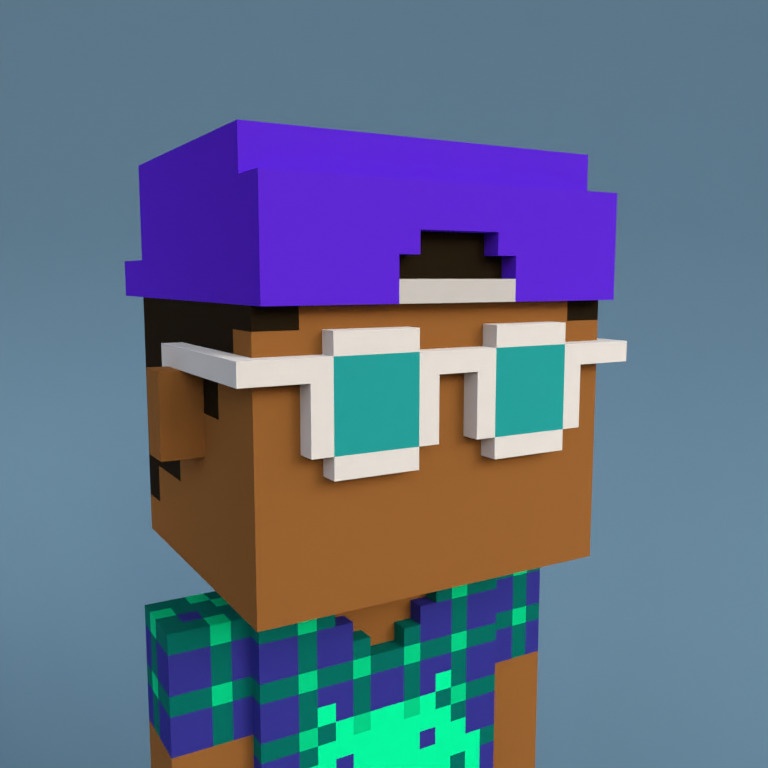 Meebit #9072 — Portrait