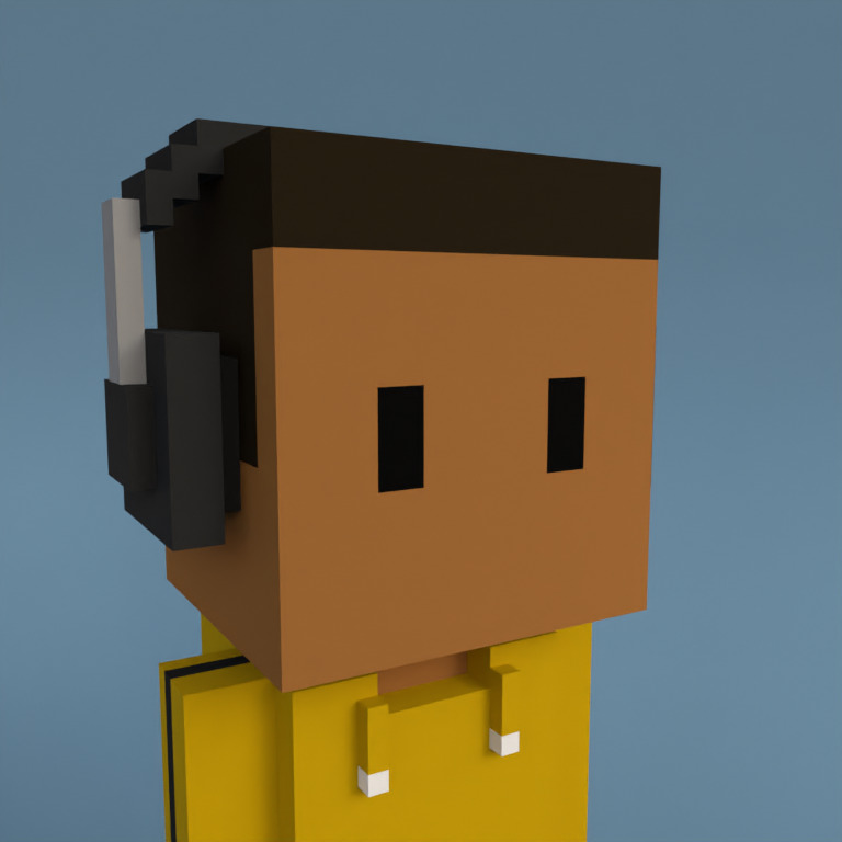 Meebit #9073 — Portrait