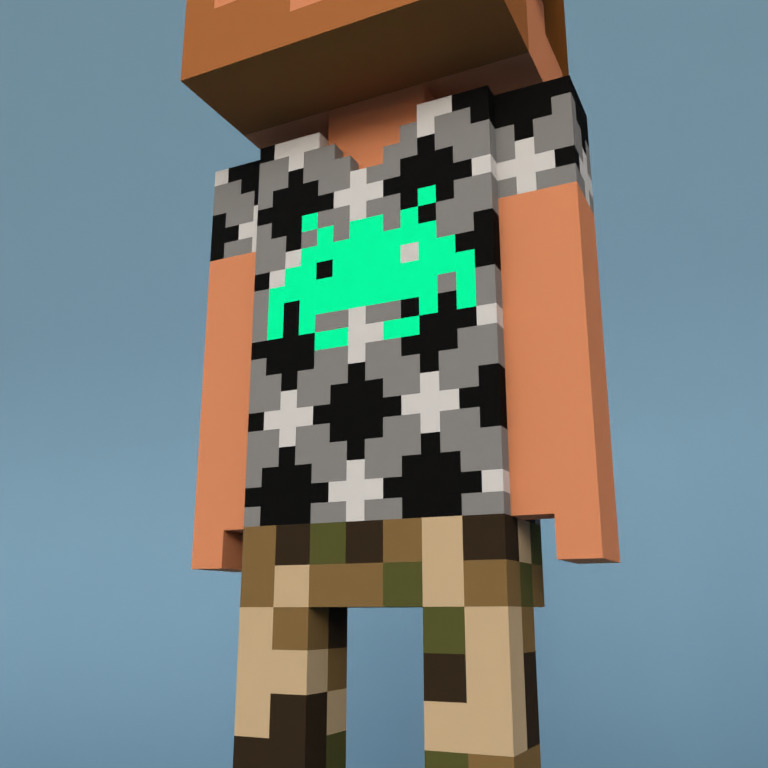 Meebit #9076 — Outfit