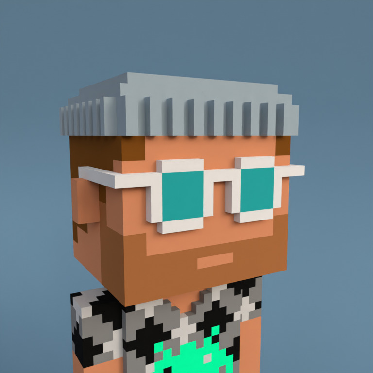 Meebit #9076 — Portrait