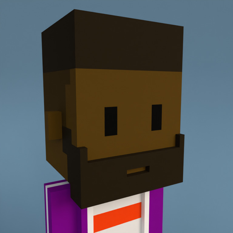 Meebit #9085 — Portrait