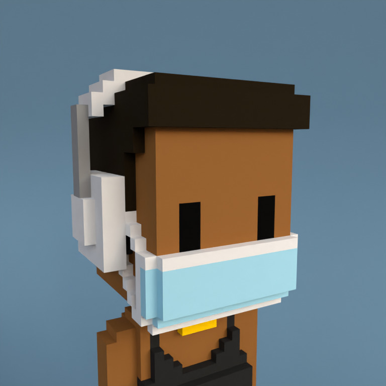 Meebit #9087 — Portrait