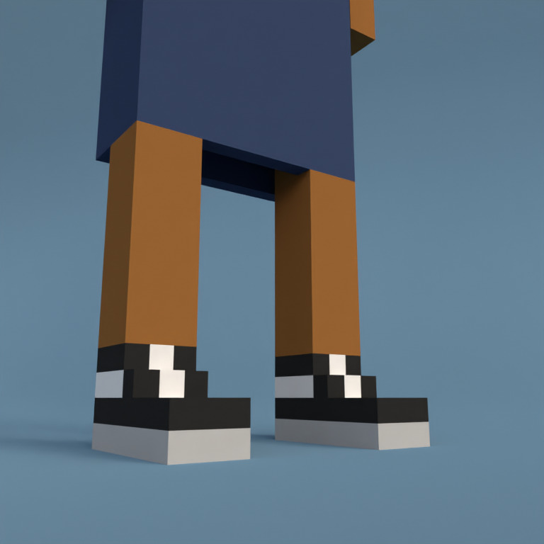 Meebit #9087 — Shoes