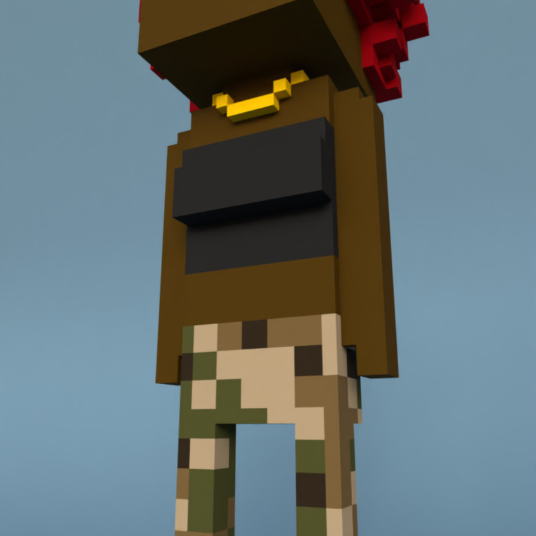 Meebit #9088 — Outfit