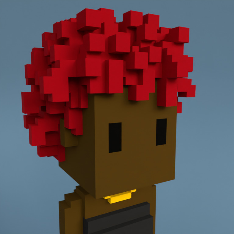 Meebit #9088 — Portrait