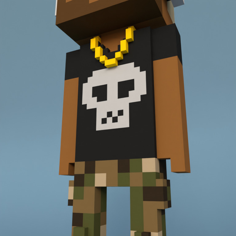Meebit #9090 — Outfit