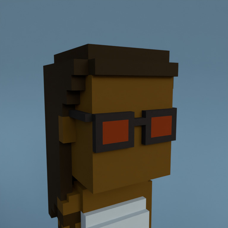 Meebit #9094 — Portrait