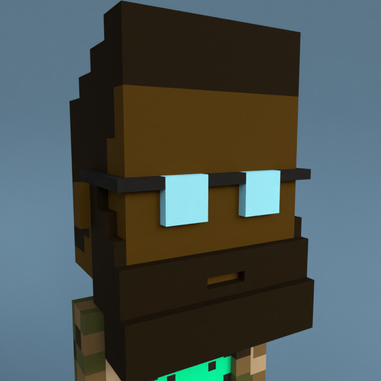 Meebit #9096 — Portrait
