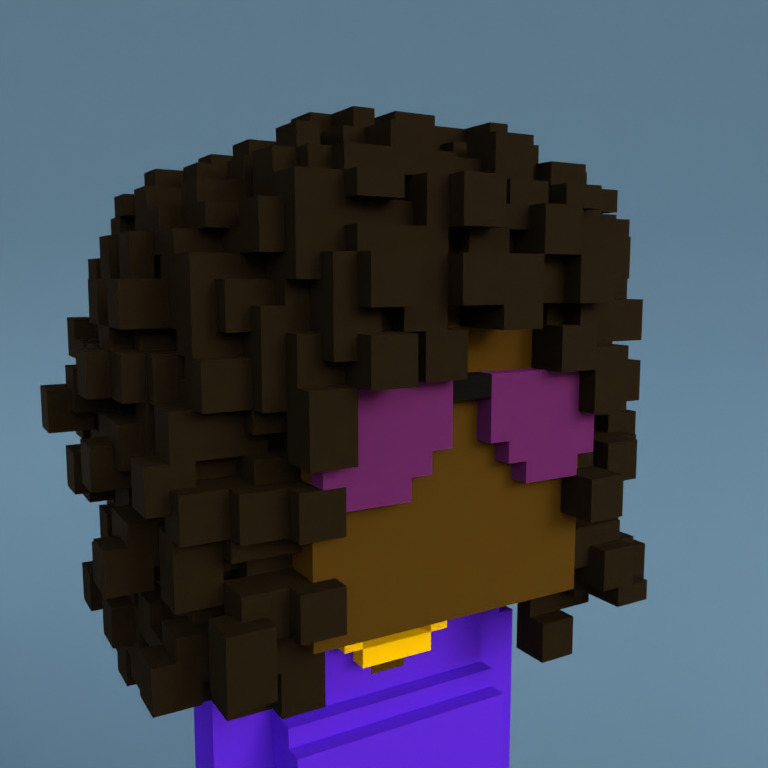 Meebit #9097 — Portrait