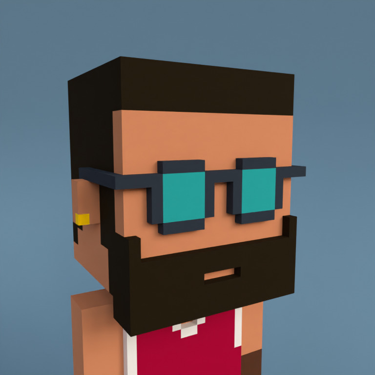 Meebit #9099 — Portrait