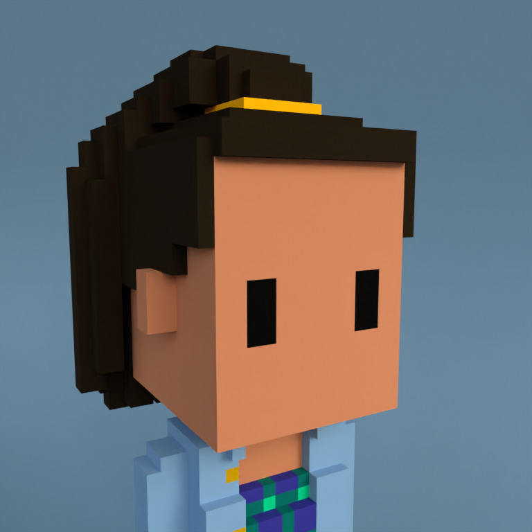 Meebit #9103 — Portrait