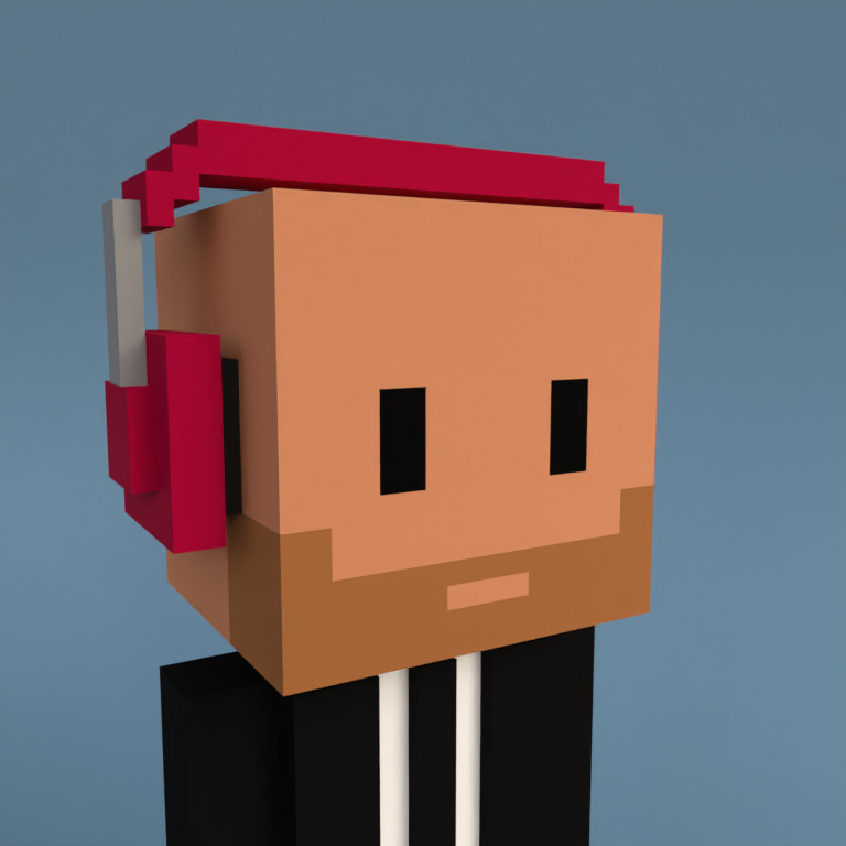 Meebit #9105 — Portrait