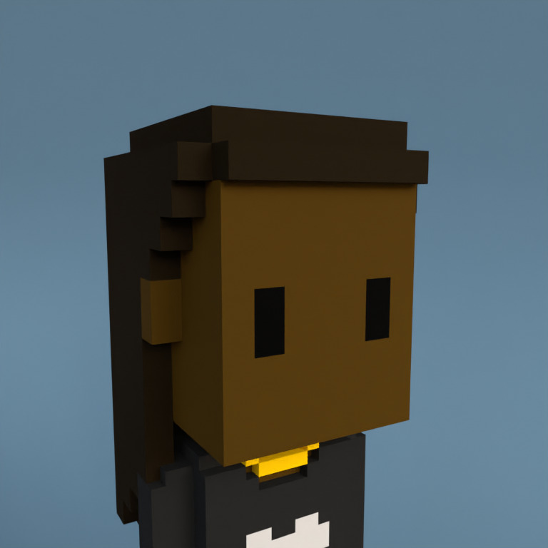 Meebit #9106 — Portrait