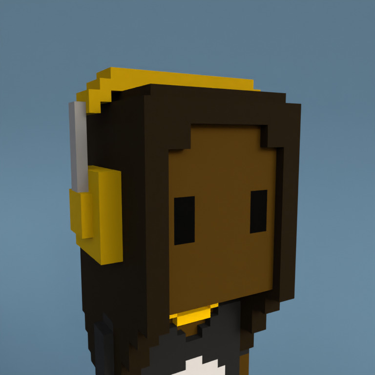Meebit #9107 — Portrait