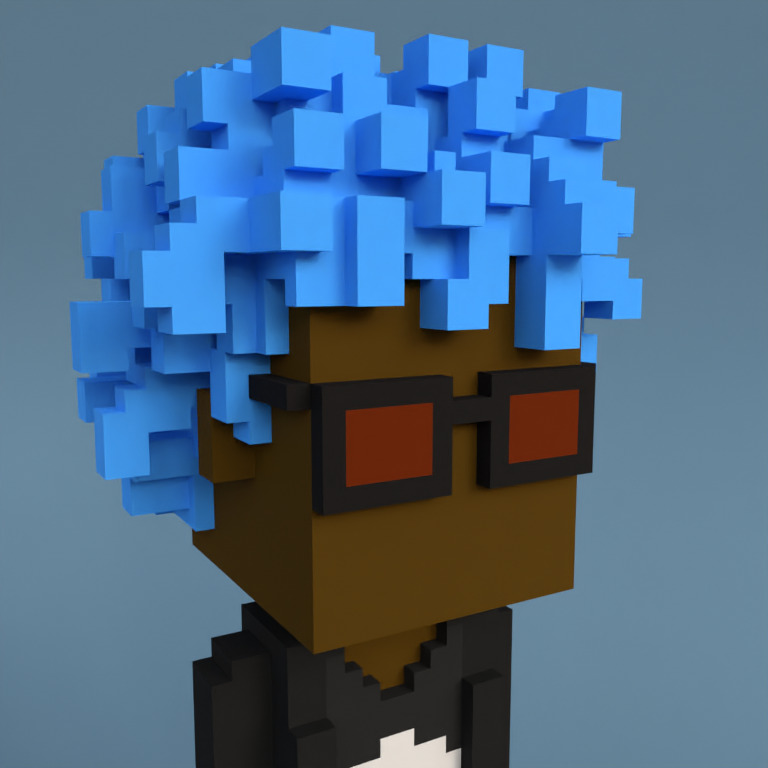 Meebit #9108 — Portrait