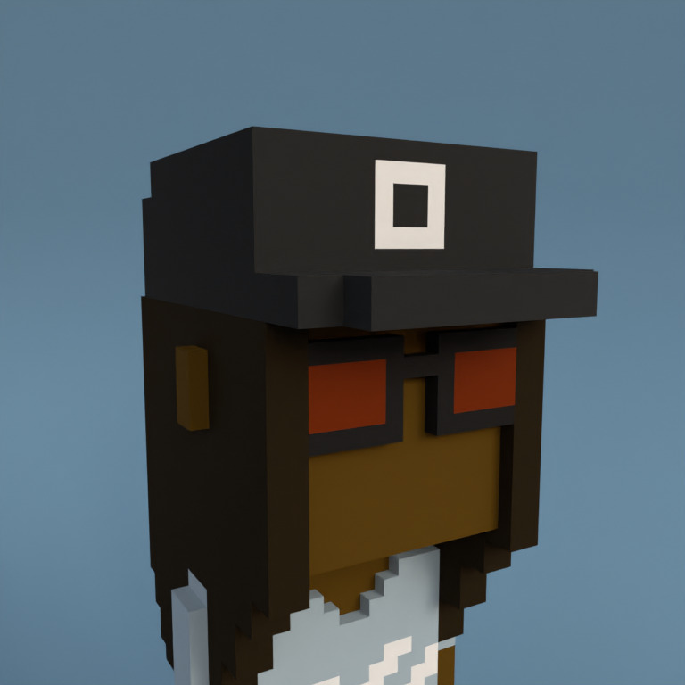 Meebit #9112 — Portrait