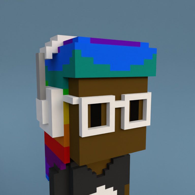 Meebit #9113 — Portrait
