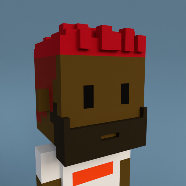 Meebit #9115 — Portrait