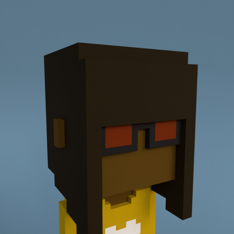 Meebit #9118 — Portrait