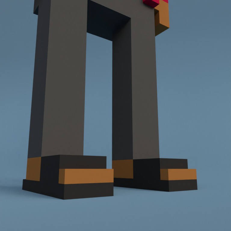 Meebit #9119 — Shoes