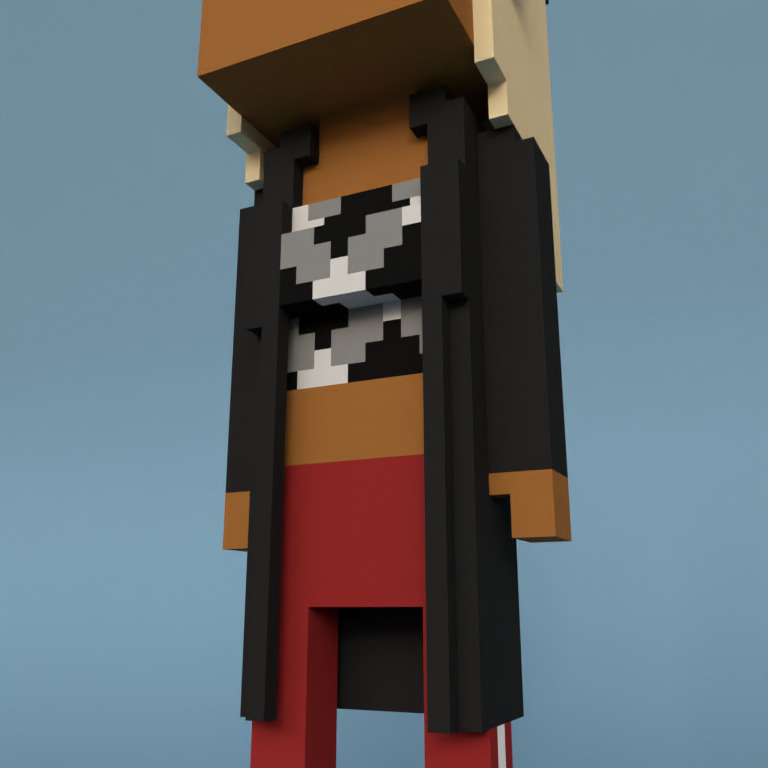 Meebit #9121 — Outfit