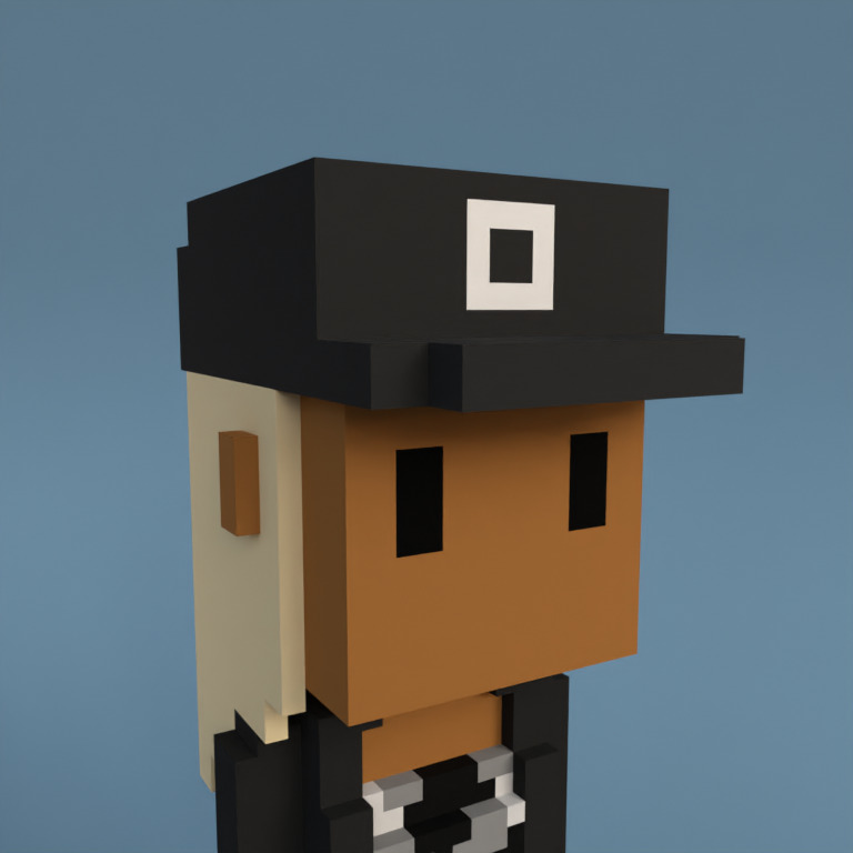 Meebit #9121 — Portrait