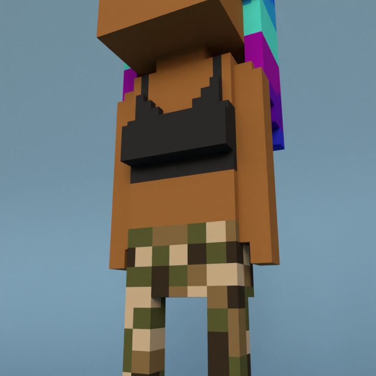 Meebit #9123 — Outfit