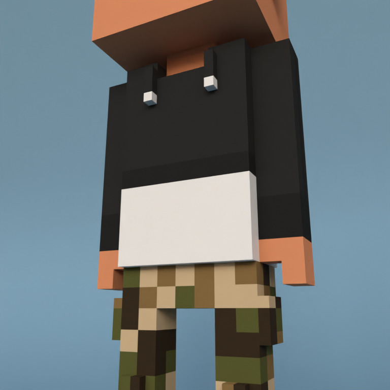 Meebit #9124 — Outfit