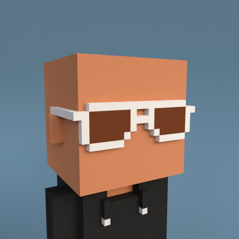 Meebit #9124 — Portrait