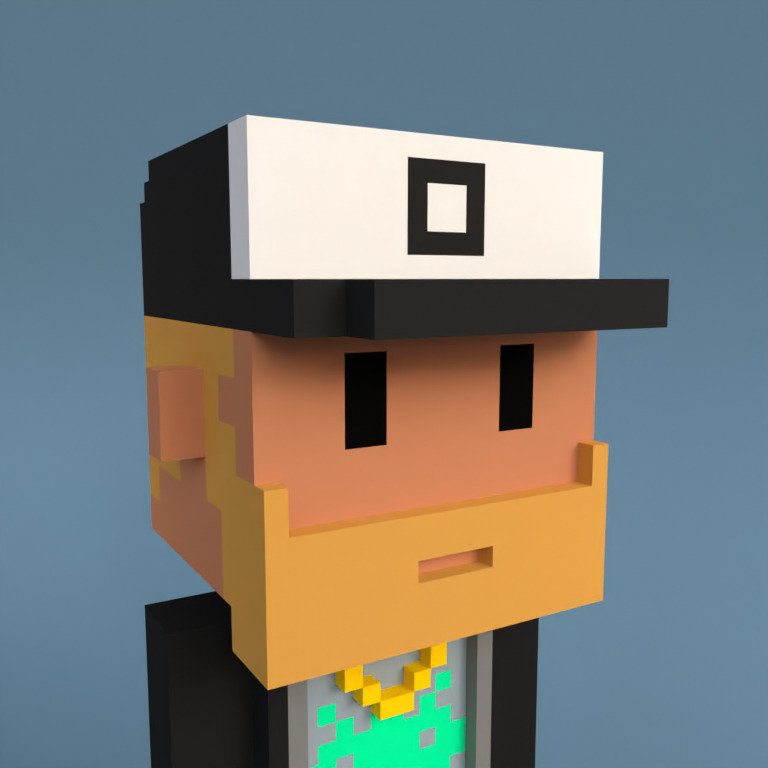 Meebit #9125 — Portrait