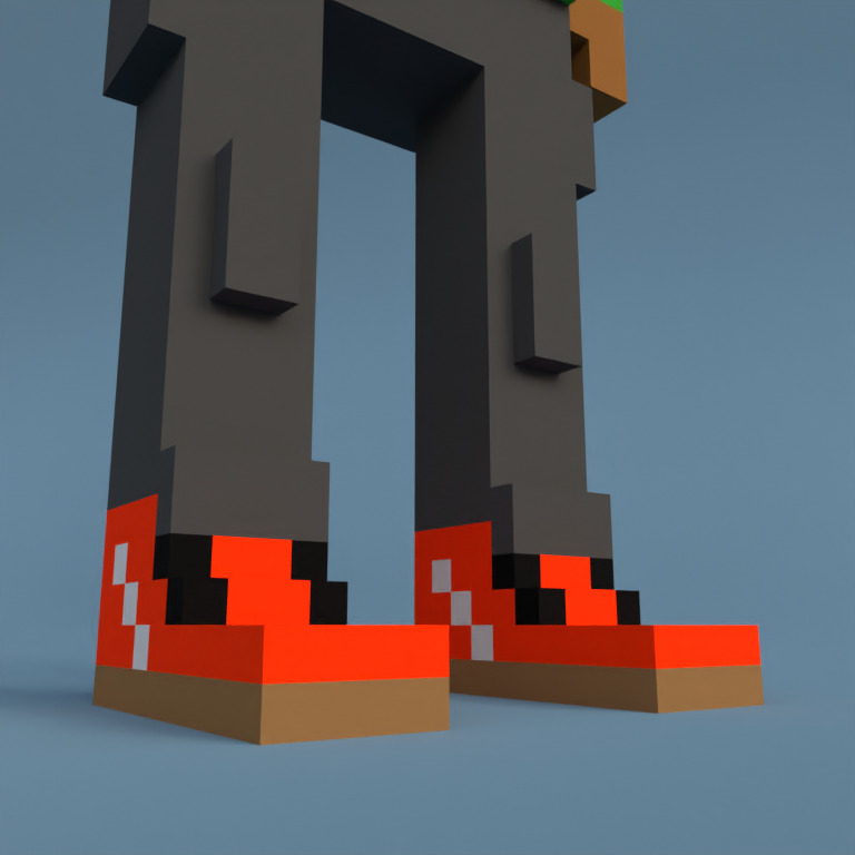Meebit #9126 — Shoes